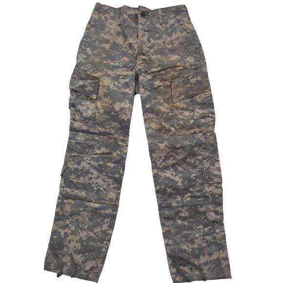 USGI ACU Camouflage Army Combat Uniform Trousers Cargo Pants Small 30 x 30 - Picture 1 of 11